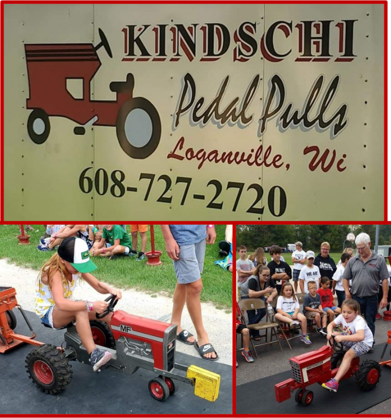 Kids Pedal Tractor Pull